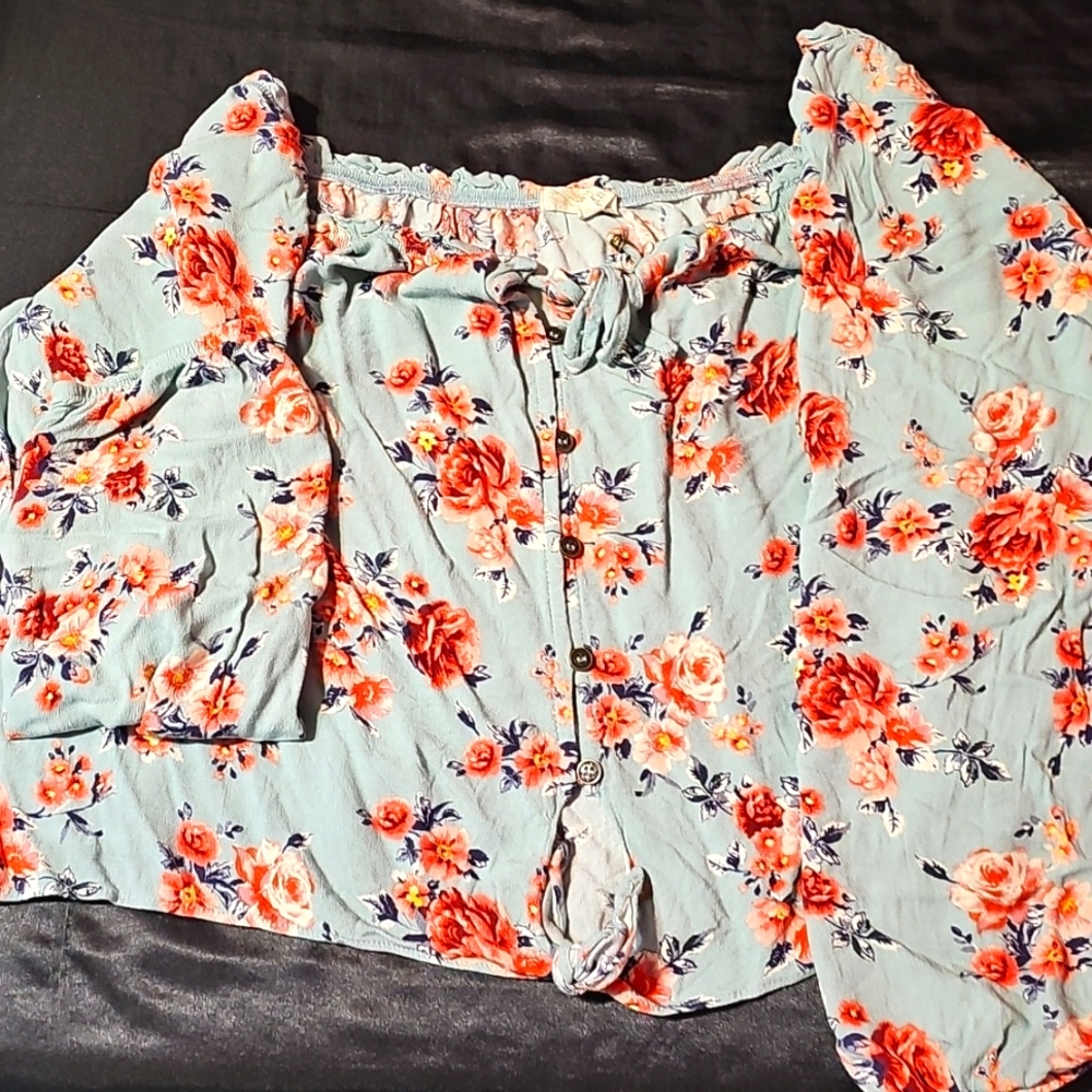 Crop Top Long Sleeve